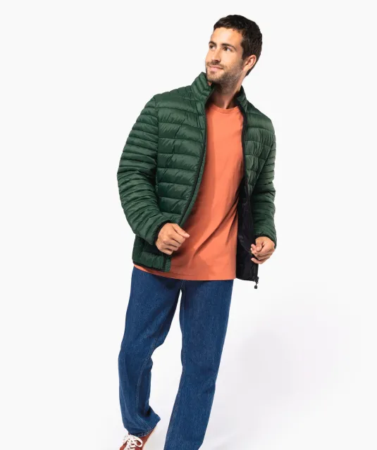 K6120 - Men's lightweight padded jacket Black
