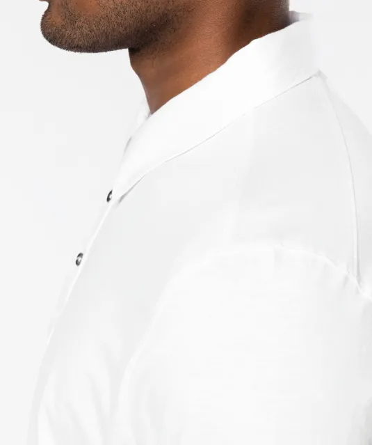 K262 - Herenpolo korte mouwen van jersey White