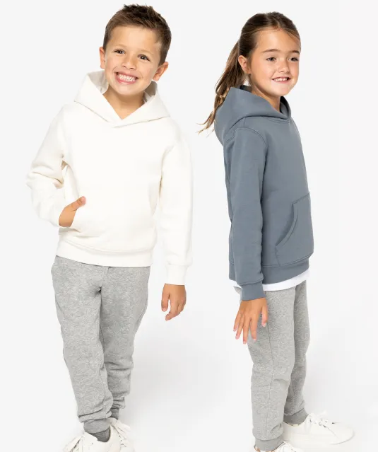 NS404 - Ecologische kindersweater met capuchon Aquamarine