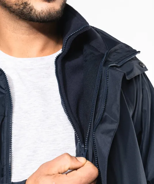 K657 - Parka 3-In-1 Black
