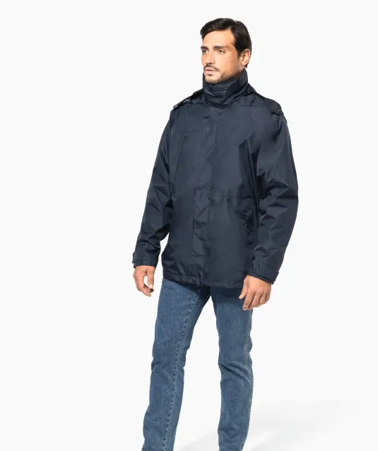 K657 - Parka 3-In-1 Black