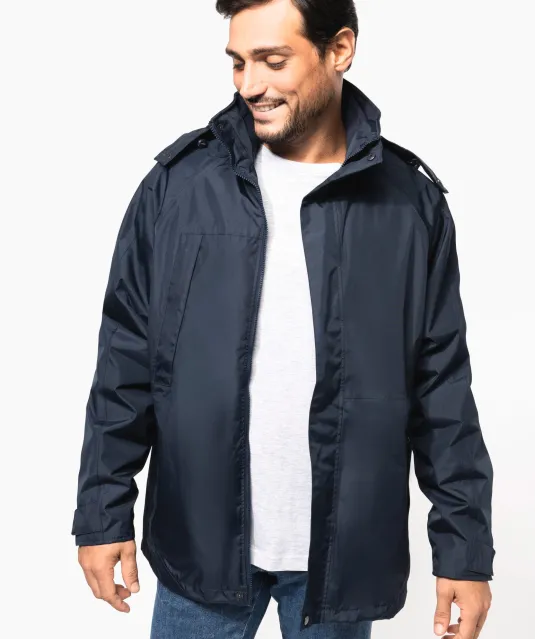 K657 - Parka 3-In-1 Black