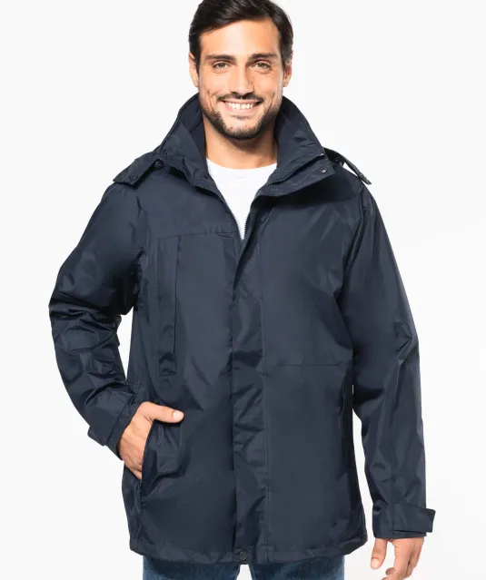 K657 - Parka 3-In-1 Black