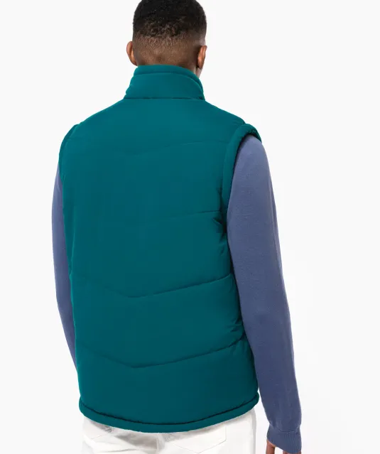 K6118 - Met fleece gevoerde bodywarmer Black