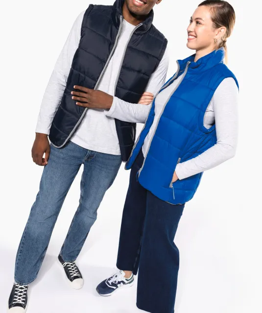 K6116 - Gewatteerde bodywarmer Black