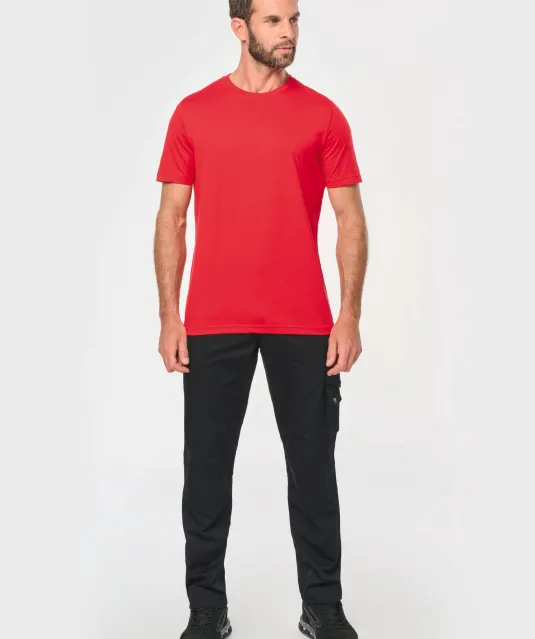 WK302 - Duurzaam heren T-shirt ronde hals Black