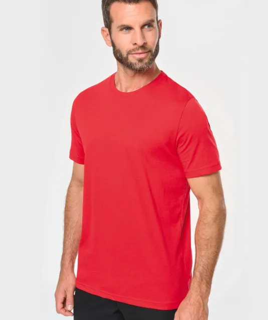 WK302 - Duurzaam heren T-shirt ronde hals Black