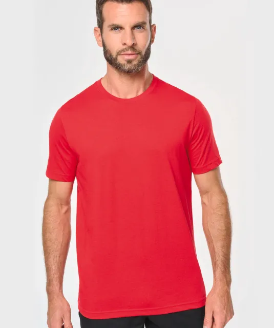 WK302 - Duurzaam heren T-shirt ronde hals Black