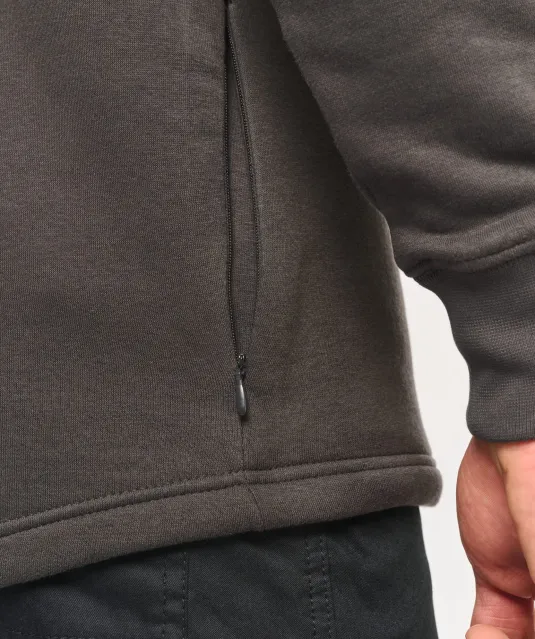 WK4000 - Sweater met polokraag Black