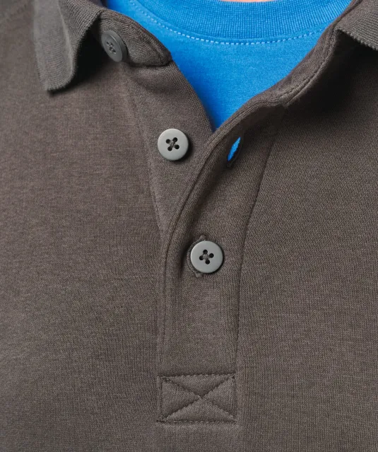 WK4000 - Sweater met polokraag Black