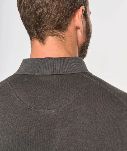 WK4000 - Sweater met polokraag Black