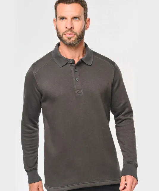 WK4000 - Sweater met polokraag Black