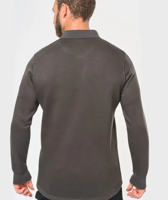 WK4000 - Sweater met polokraag Black