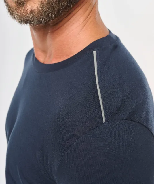 WK3020 - T-shirt Day To Day korte mouwen Black / Kelly Green