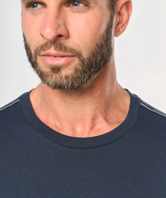 WK3020 - T-shirt Day To Day korte mouwen Black / Kelly Green