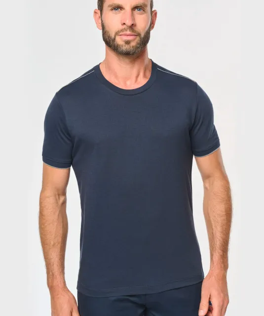 WK3020 - T-shirt Day To Day korte mouwen Black / Kelly Green