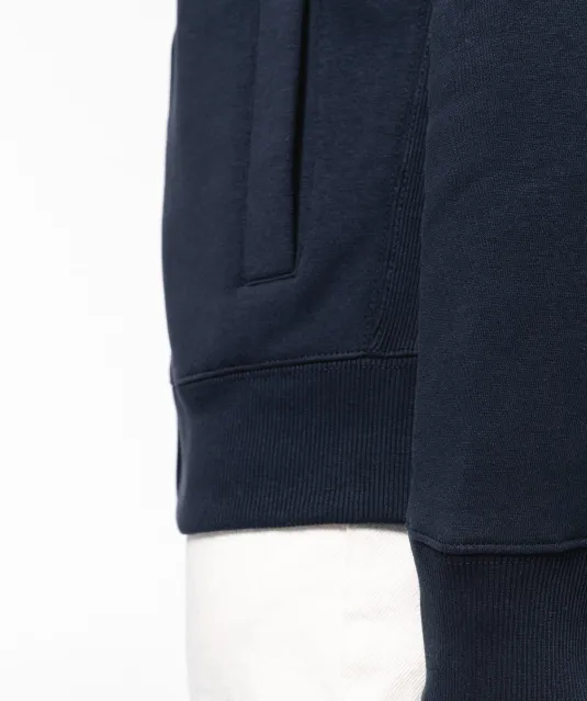 K456 - Herensweater met rits Black