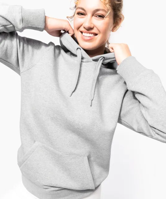 K443 - Sweater met capuchon White
