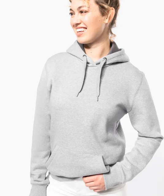 K443 - Sweater met capuchon White