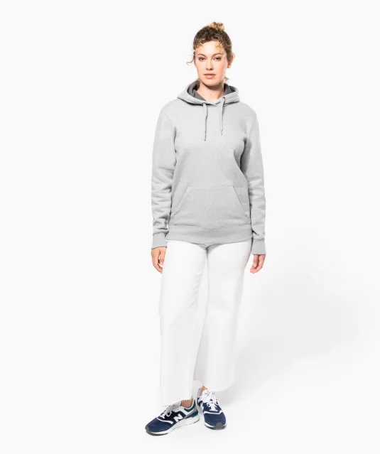 K443 - Sweater met capuchon White