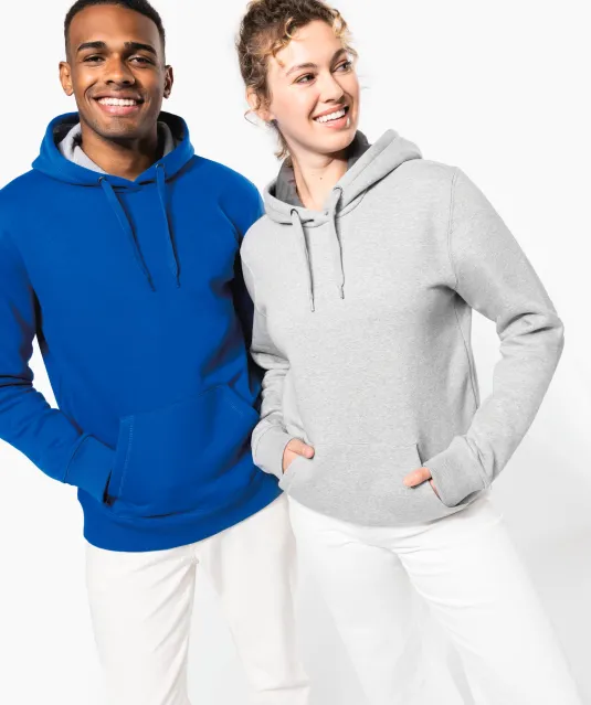 K443 - Sweater met capuchon White