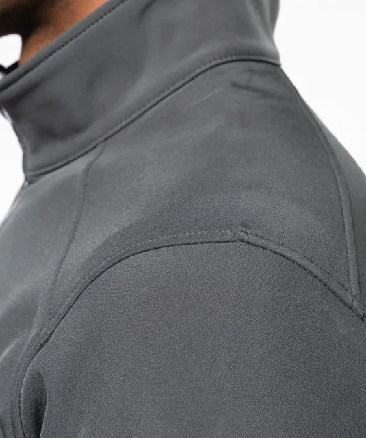 K424 - 2-laagse herensoftshelljas Black