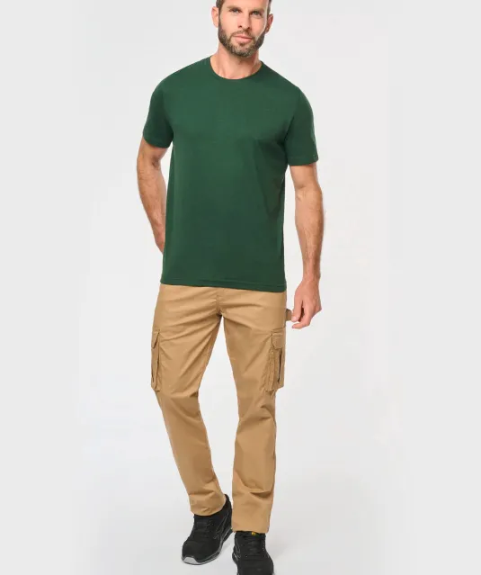 WK302 - Duurzaam heren T-shirt ronde hals Black