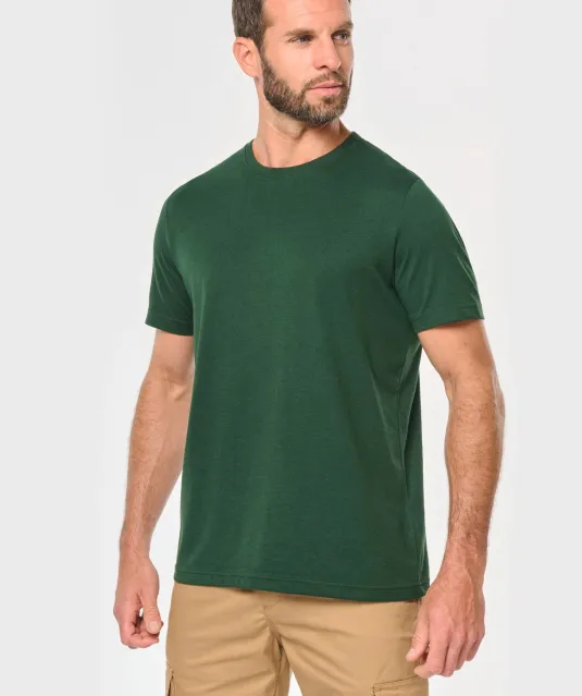 WK302 - Duurzaam heren T-shirt ronde hals Black