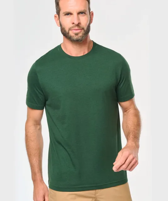 WK302 - Duurzaam heren T-shirt ronde hals Black