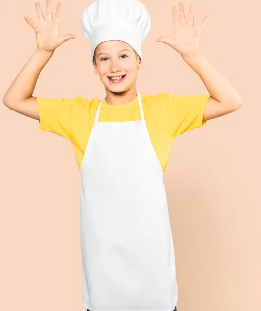 K884 - Chefkok-set voor kinderen White