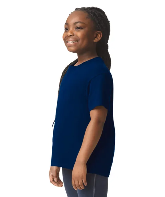 GI6400B - Softstyle Euro Fit Youth T-shirt White