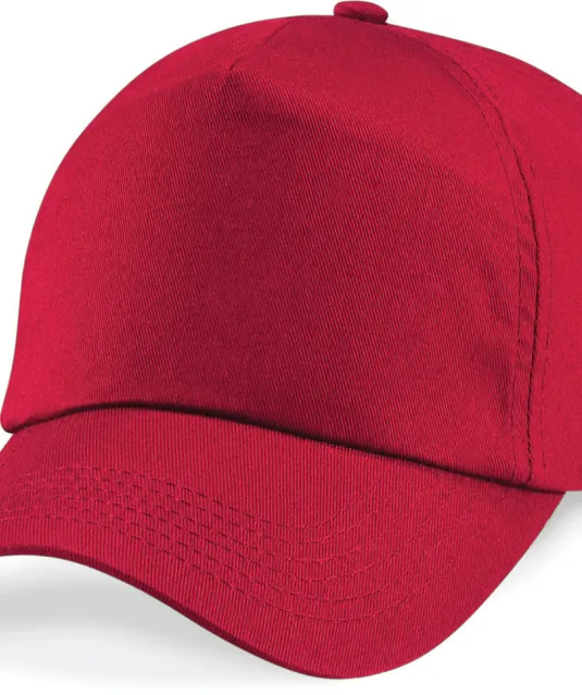 B10 - Original 5 panel cap Classic Red
