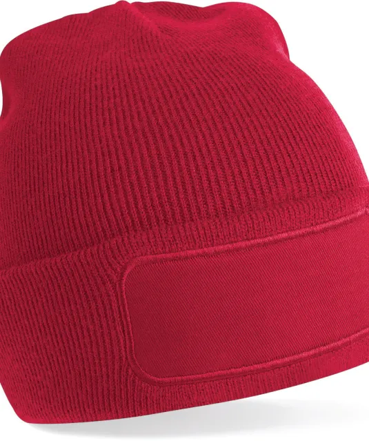 B445 - Original Patch Beanie Classic Red
