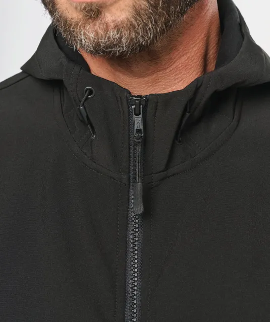 WK450 - 3-laags unisex softshelljas Black / Forest Green