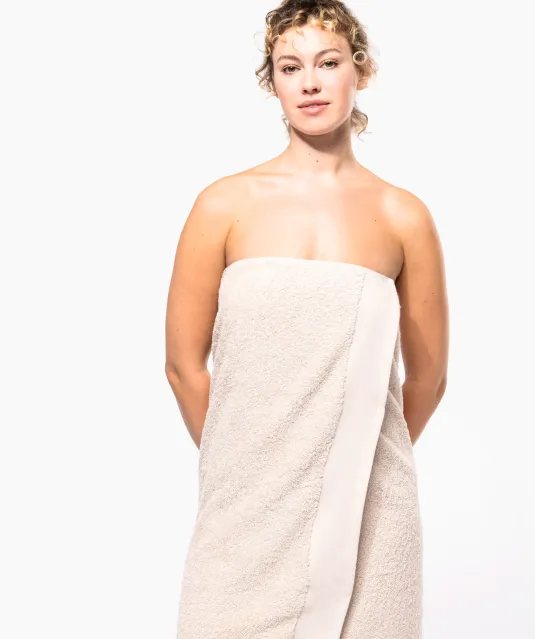 K101 - Biologische badhanddoek White