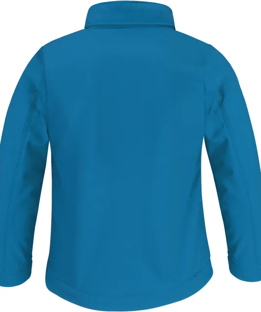 CGJK969 - Kids' Softshell met capuchon Azure