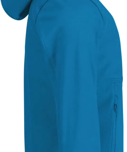 CGJK969 - Kids' Softshell met capuchon Azure