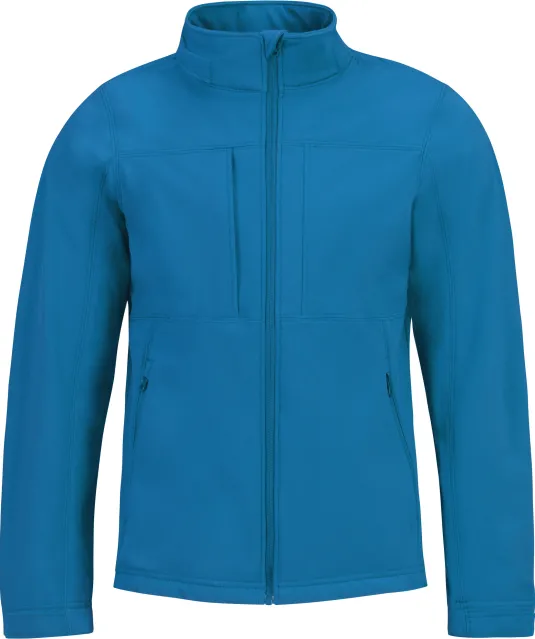 CGJM950 - Hooded Softshell / Men Azure