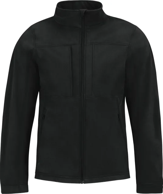 CGJM950 - Hooded Softshell / Men Black