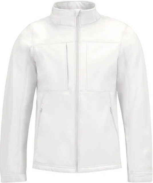 CGJM950 - Hooded Softshell / Men White