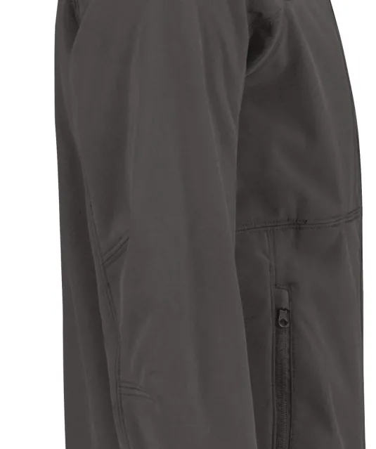 CGJM950 - Hooded Softshell / Men Dark Grey