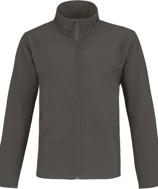 CGJUI62 - Id.701 Softshell / Men Dark Grey / Neon Orange