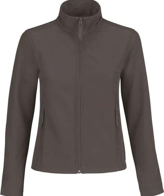 CGJWI63 - Id.701 Softshell / Women Dark Grey / Neon Orange