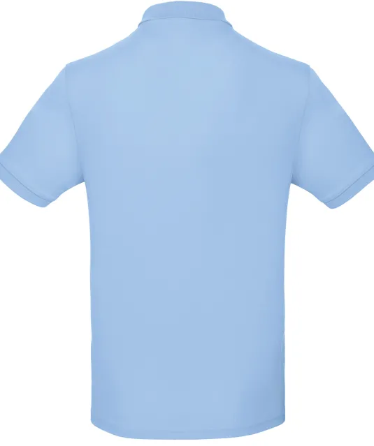 CGPM430 - Men's organic polo shirt Sky Blue