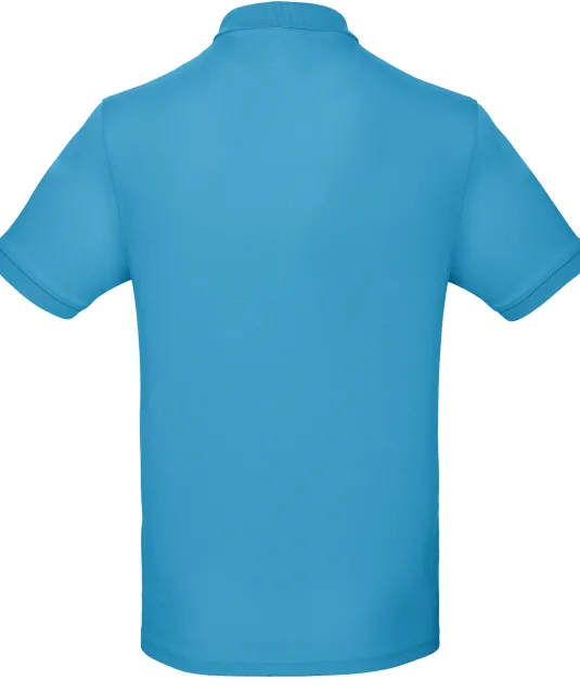 CGPM430 - Men's organic polo shirt Very Turquoise