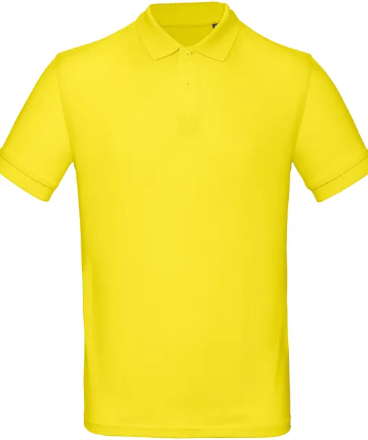 CGPM430 - Men's organic polo shirt Solar Yellow