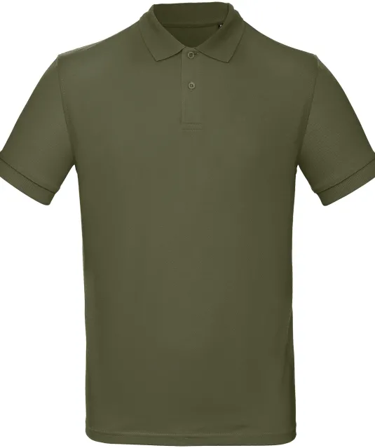 CGPM430 - Men's organic polo shirt Urban Khaki
