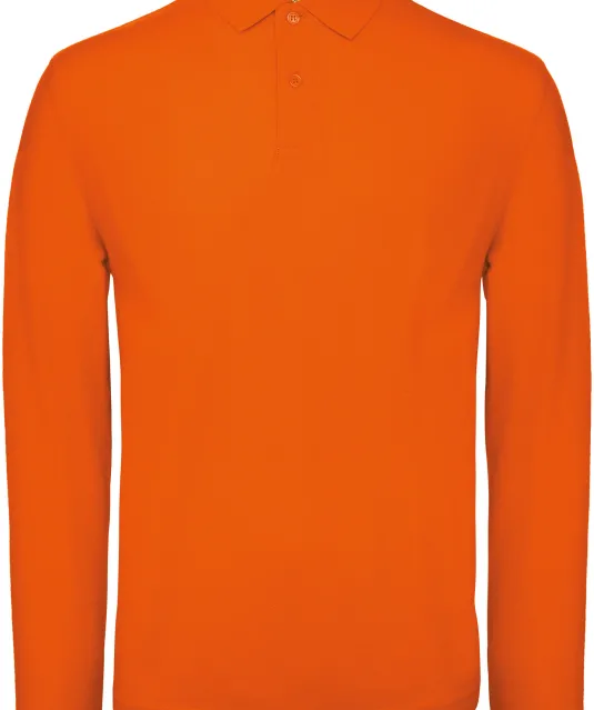 CGPUI12 - ID.001 Men's long-sleeve polo shirt Orange