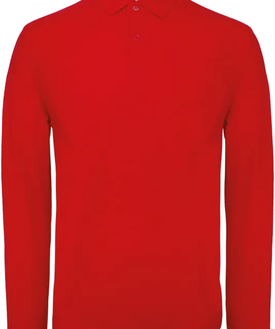 CGPUI12 - ID.001 Men's long-sleeve polo shirt Red