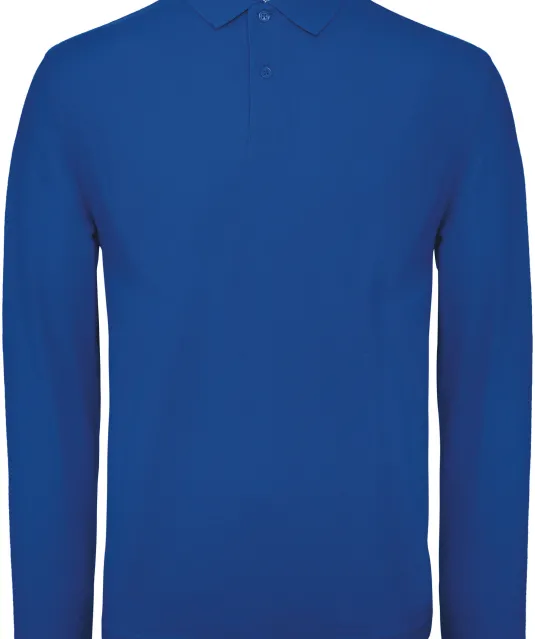 CGPUI12 - ID.001 Men's long-sleeve polo shirt Royal Blue